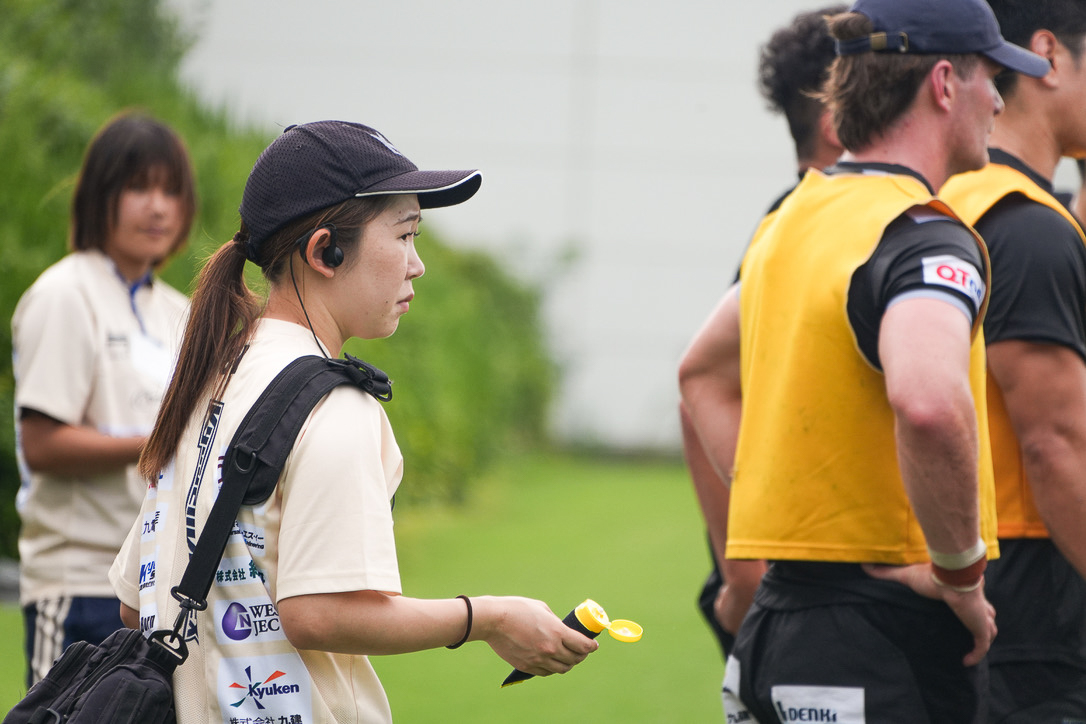 選手がラグビーに集中できる環境を作りラグビーを楽しめるように動く│マネージャー 木村南結